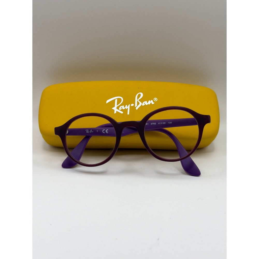 HTF Ray-Ban RB1561 Toddler Purple Full Rim 3782 41-20 130 w Case Frame Use‎ Only